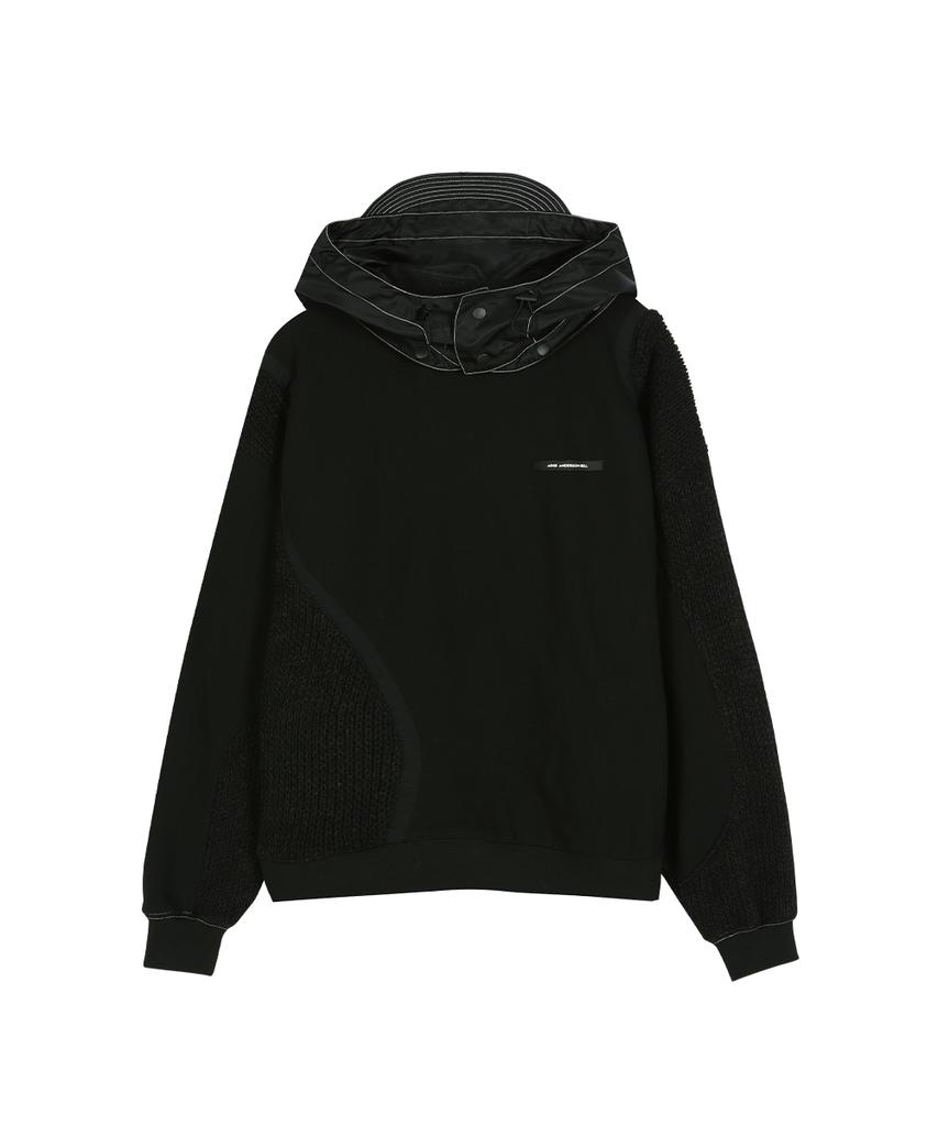 ADSB ANDERSSON BELL Detachable Balaclava Sweatshirt Atb1424M(Black)