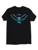 Rush Fly By Night Черная футболка Винтажная унисекс хлопковая футболка с коротким рукавом Унисекс футболка