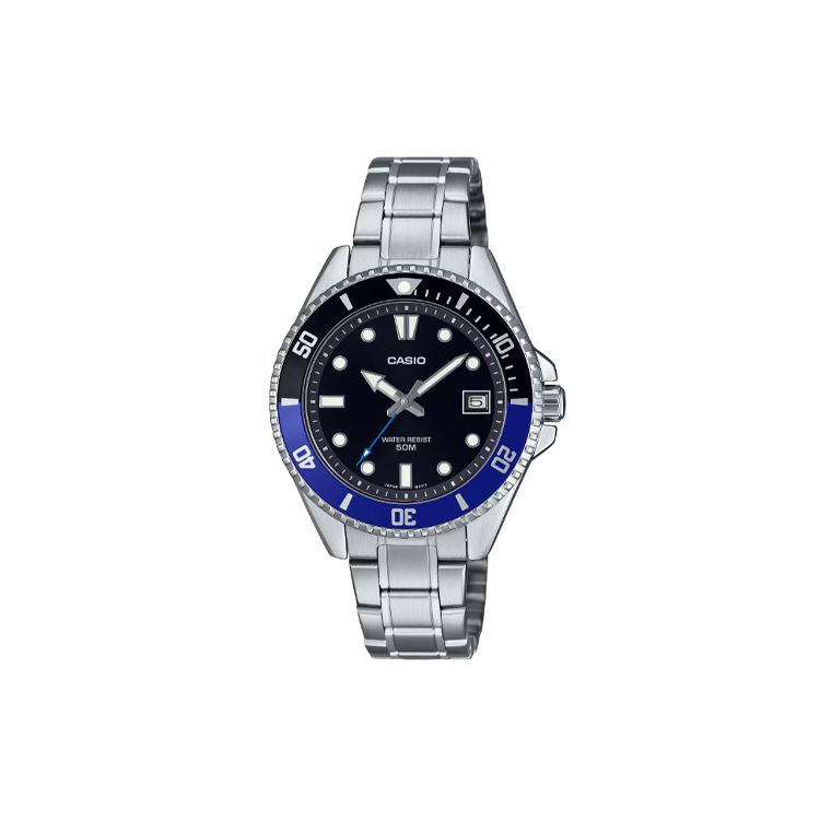 Casio Женские Черные Часы MDV10D1A2 MDV10D1A2