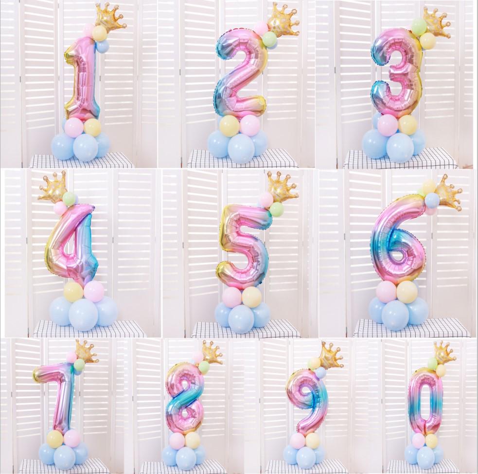 Набор воздушных шаров на день рождения для взрослых и детей - Мультяшное украшение