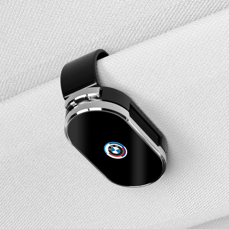 Car Sun Visor Eyewear Holder Sunglasses Clip For BMW I4 G20 X3 X5 F40 G26 F30 F10 E90 F20 E46 E60 E39 E36 G26 X7 Car Accessories EB1