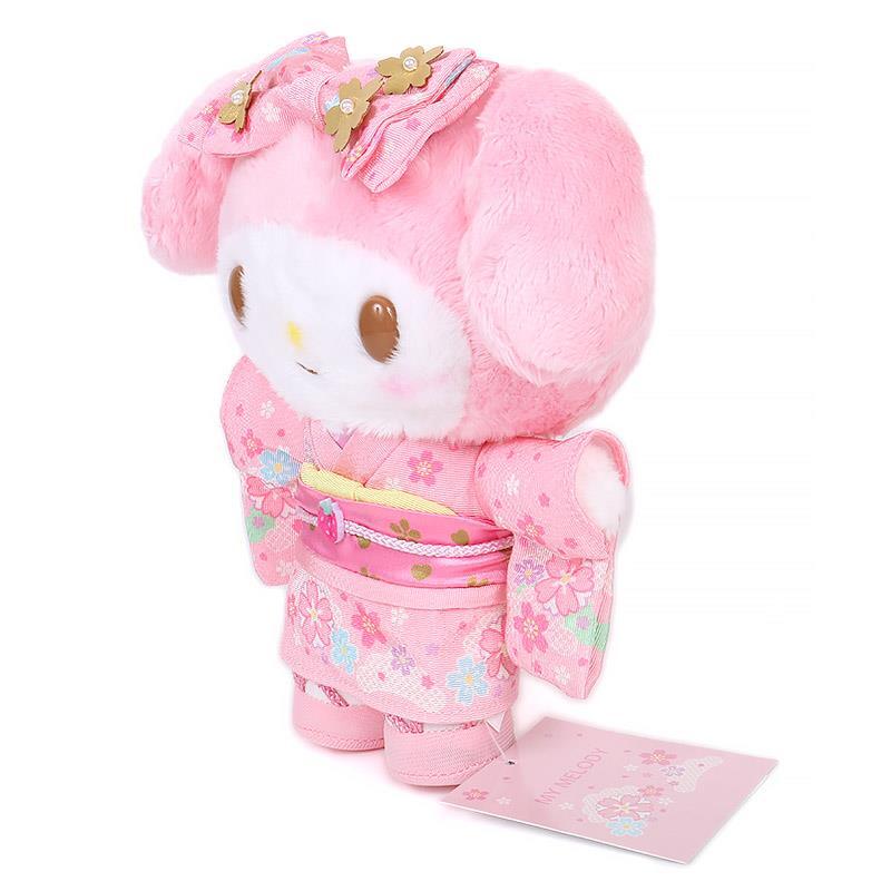 Sanrio My Melody plush kimono luxurious Japanese pattern kimono toy, style, series,.