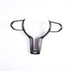 Carbon Fiber Style Car Steering Wheel Trim Cover Fit For BMW M2 M3 M4 M5 X5M F Steering Wheel Decor Accessories