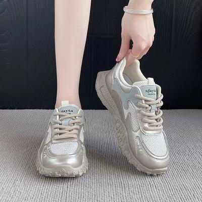 Модные, повседневные, удобные и легкие спортивные кроссовки Forrest Gump для женщин, летняя новинка 2025 года, сетчатые дышащие и легкие кроссовки Dexun dad