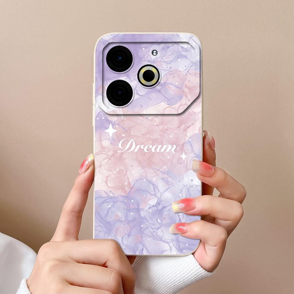 Чехол для телефона Tecno Camon 30 Pro Spark 20 Pop 8 Hot 40i Pova 6 Neo, задние чехлы с красивыми цветами и растениями, мягкий силиконовый бампер с защитой от падения, корпус корпуса