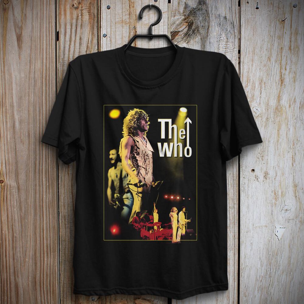 Live in Texas75-The Who Tee Baba O'Riley Roger Daltrey John Entwistle Keith Moon Unisex T-Shirt