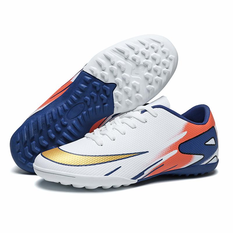 Новые мужские футбольные бутсы Мягкие тренировочные Профессиональные футбольные бутсы Унисекс Ультралегкие Дышащие Спортивные Шипы для травы Матчевые Кроссовки
