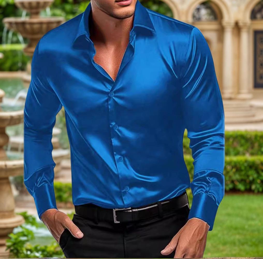 Мужская мода летние рубашки с коротким рукавом сплошная полоса повседневная пляжная рубашка большого размера США