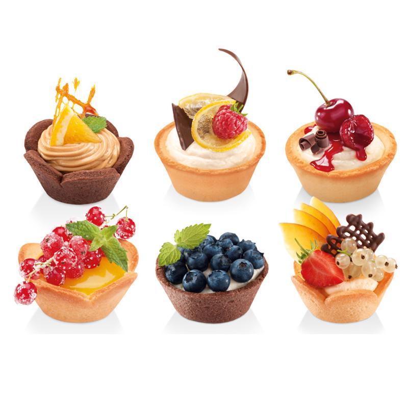 Формы для формования ракушек для кондитерских изделий, формочки для тортов, формочки для печенья в форме цветка/круглого теста