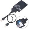 SATA2 SATA3 к USB 2,0/3,0, два кабеля-адаптера, внешнее питание для 2,5-дюймового/3,5-дюймового жесткого диска SSD, конвертер HotA