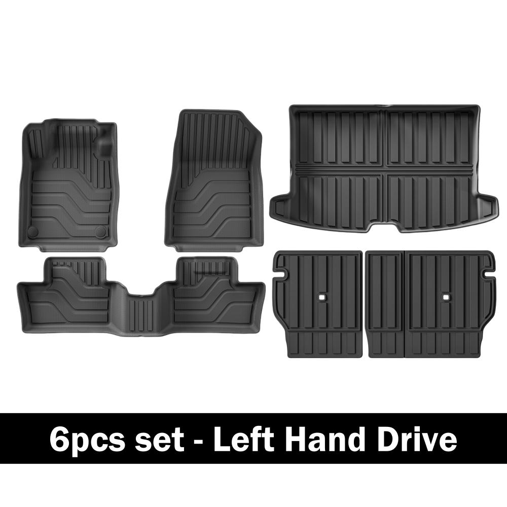 Для Nissan Juke 2025-2025 Коврики в багажник TPE 3D Коврик для ног Водонепроницаемый без запаха Комплект Левый руль