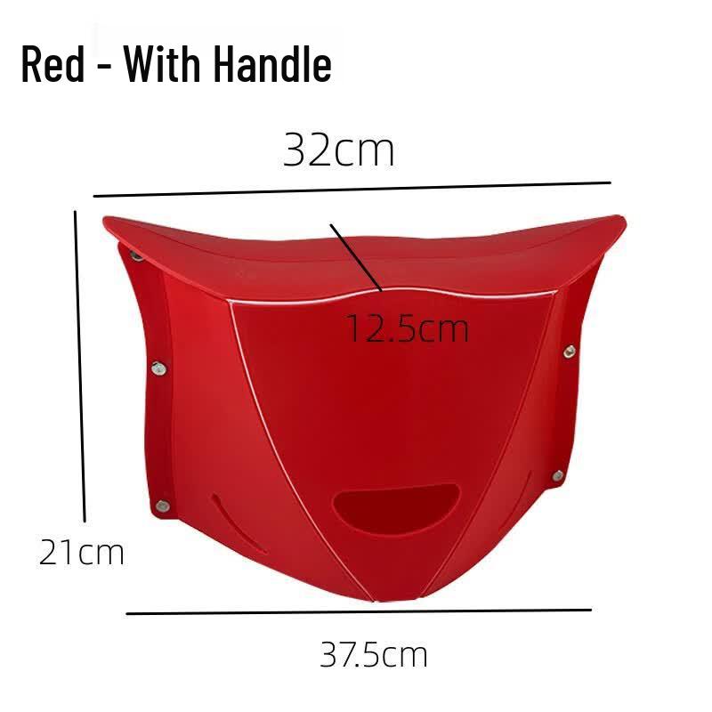 OIMG Portable Plastic Folding Stool
