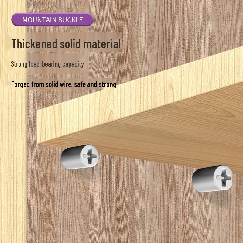 Новый невидимый кронштейн: Цельный саморез, слой поперечной поддержки, гвоздь для платы активного слоя, аппаратный аксессуар