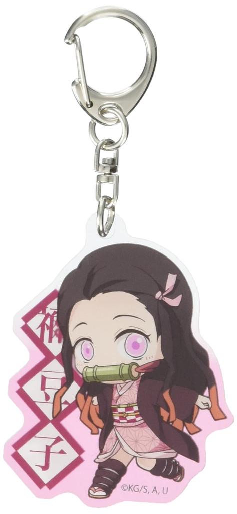 Демон Kimetsu no Yaiba Незуко Камадо TekuToko Акриловый Брелок Убийца - -