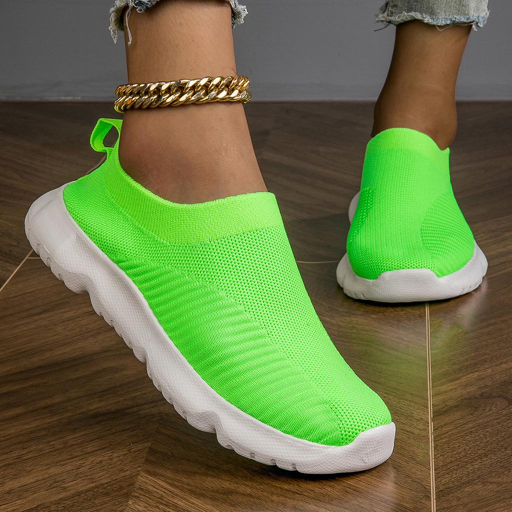 Shoes Women Comfortable Platform Soft Sole Sports Anti Slip Casual Mesh Shoes Outdoor Lightweight Tennis Slow Running Lazy Shoes