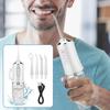 Dental Floss Portable Cordless Oral Irrigator Cleaning 3 Modes Waterproof Rechargeable Dental Cleaner with 4 Nozzles