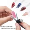 New French Dual Ended French Cat Eye Magnet Tool Y-Shaped Plate Magnetic Auxiliary Tool Gel Polish Magnet Rod Tool DIY