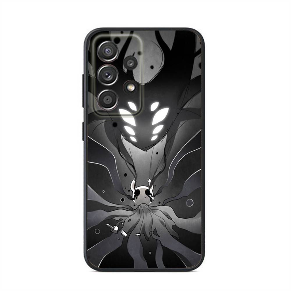 Чехол для телефона Game The H-Hollow K-Knight для Samsung S25,24,23,22,21,20,Ultra,10,10E,Plus Note20 Черный Чехол