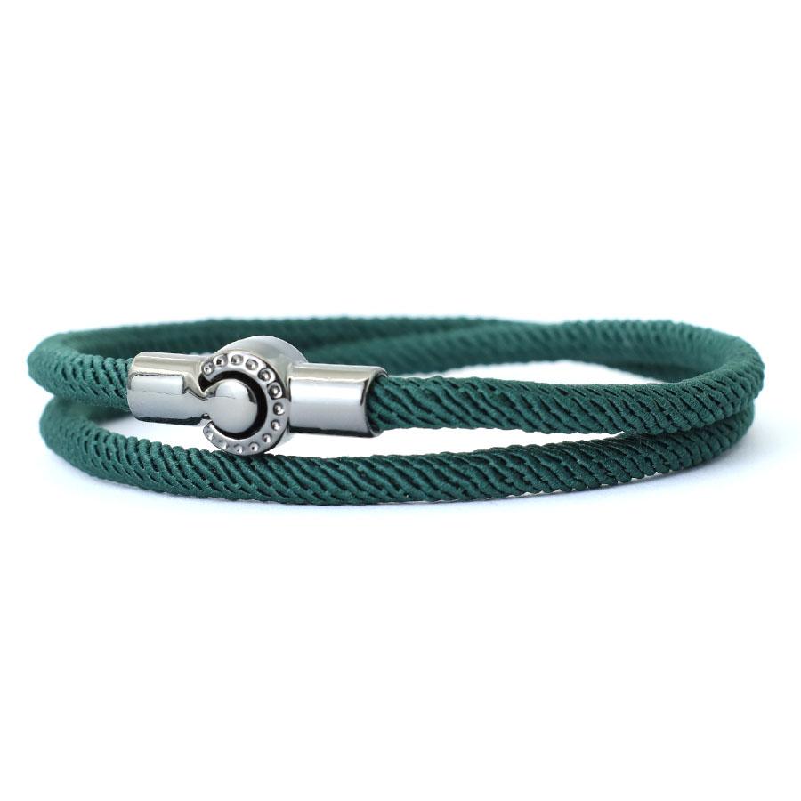 Noter Fashion Men Bracelet With A Grade 4mm String Bilayer Unique Magnet Buckle Cord Chain Braslet Multiple Colors Available