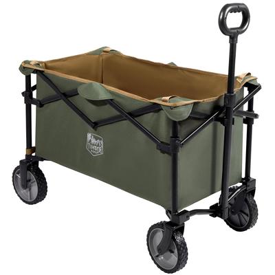 TIMBER RIDGE Carry Carry Wagon Outdoor Wagon Складная Большая вместимость 147 л Легкая Конвергентная Типа Совместимость с любой местностью Отдельно стоящее хранилище