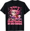 Ready To 3rd Grade Axolotl Question First Day Of School Girl T-Shirt