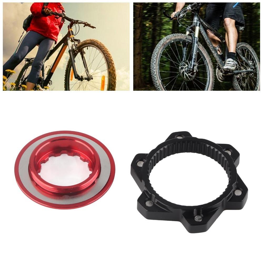 6 Bolts Disc Brake Rotor Conversion Aluminium Alloy Center-Lock Hubs Bike Conversion
