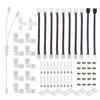 LED Strip Connector Kit For 5050 10mm 4Pin Includes 8 Types Of LED Strip Fitting