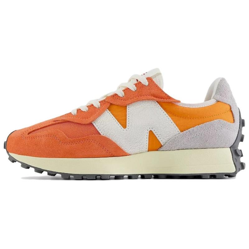 New Balance 327 Унисекс Сетчатые Амортизирующие Повседневные Обувь для Бега Оранжево-Белые U327WRC