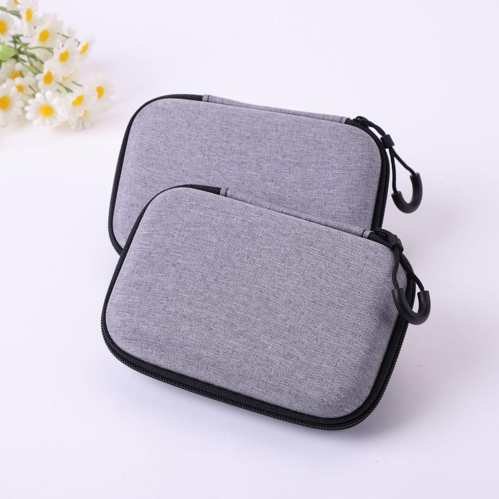 Custom EVA Hard Shell Earphone Bag - Drop-Proof Digital Storage with Logo