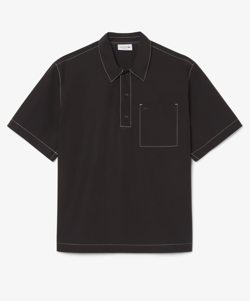 Мужская белая рубашка-свитер LACOSTE Ch1268-56G 3La