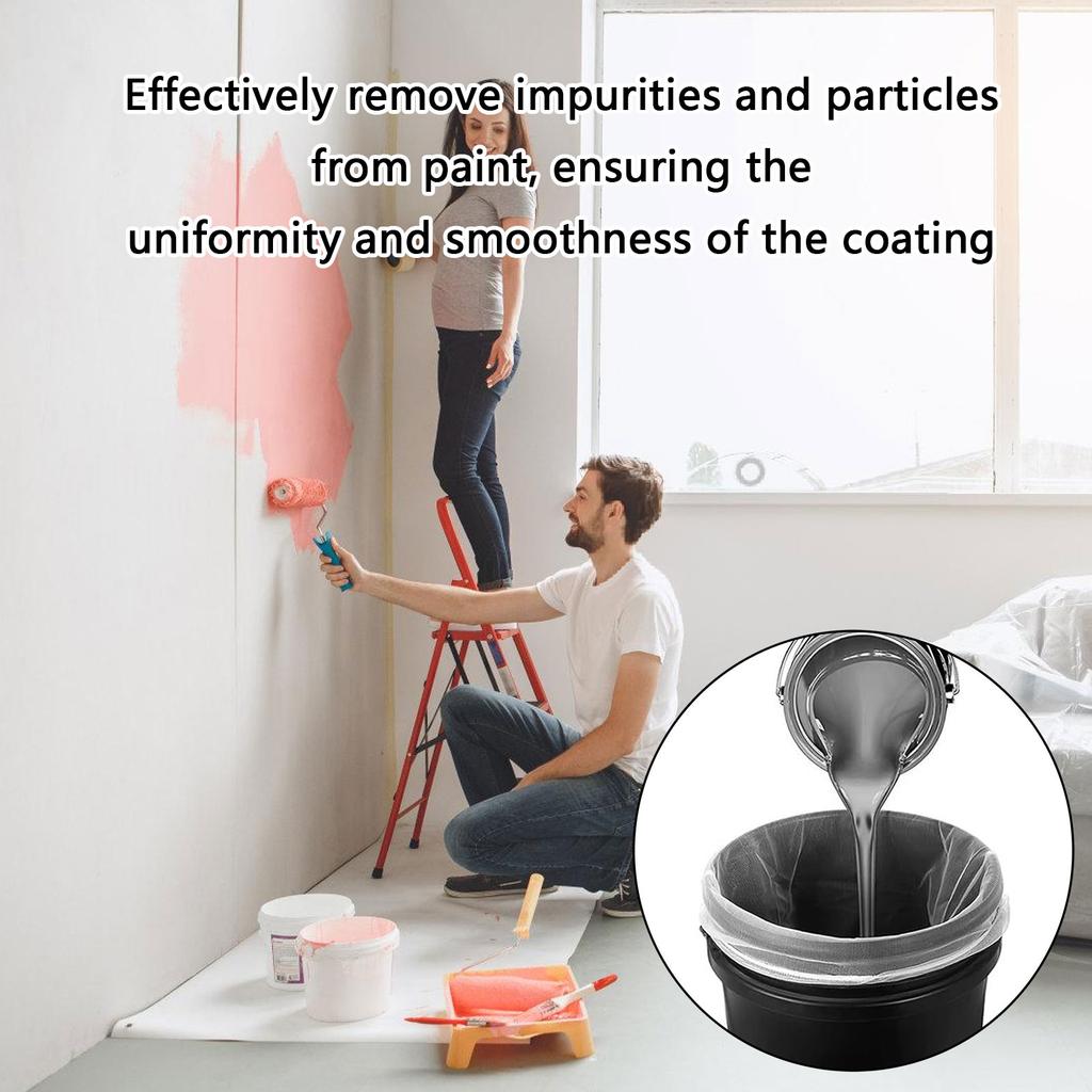 5 шт. Мешки-фильтры для краски Полиэфирные сетчатые мешки-фильтры Мешки для удаления примесей для эффективного удаления примесей в красках