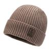 Wool Hat Winter Men's Outdoor Warm Hat Square Standard Fleece Cold Hat Cold Hat Autumn and Winter Knitted Hat Women