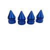 4pcs Pagoda Car Tire Valve Cap 8 Color Air Dust Cap Car Tire Accessories Tire Valve Caps