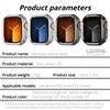 Halo Style Aluminum Alloy Case For Apple Watch Ultra Case 49mm Metal Frame Bumper Protective for iWatch Ultra 2/3 49MM luxurious Protector Cover