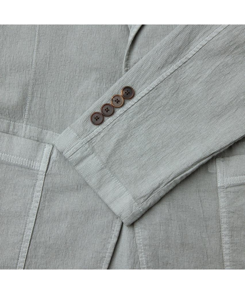 Series (Set Up) Dyed Texture Regular Fit Jacket Sajam26521Bel