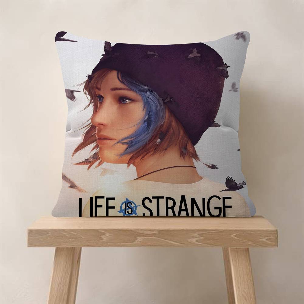 Game Life Is SStrange Pillowcase Toon Gift Cushion Cover Bedroom Home Sofa Chair Seat Decor Pillow Case