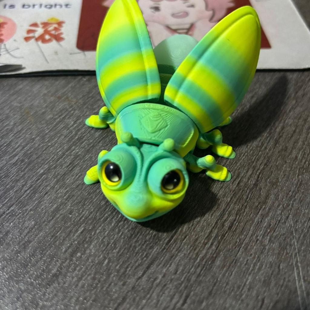 Хвост светлячка, светящийся ночью, 3D-печатная модель, ручная работа, игрушка, подарок, имитация животного