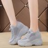 Hidden Heels Platform Sneakers Women Breathable Air Mesh Wedge Sock Shoes Woman Casual Shoes