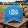 Limited Edition Washed Baseball Cap  Adjustable Retro Curved Brim Lightweight Breathable Unisex Cap