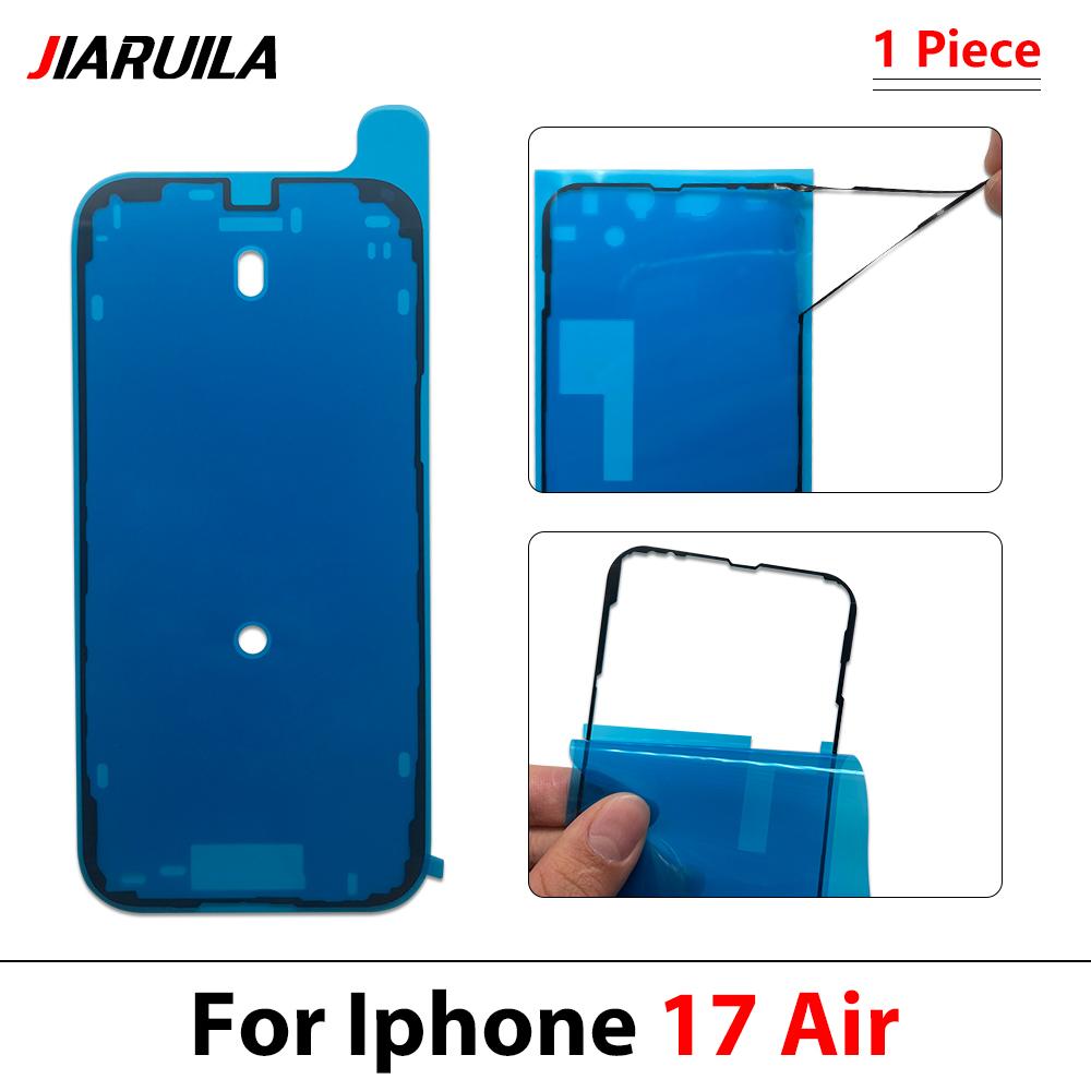 Водонепроницаемая клейкая наклейка-уплотнитель задней крышки для iPhone 16 11 17 Pro Max 17 Pro, клейкая лента-уплотнитель для задней стороны, ремонтная наклейка