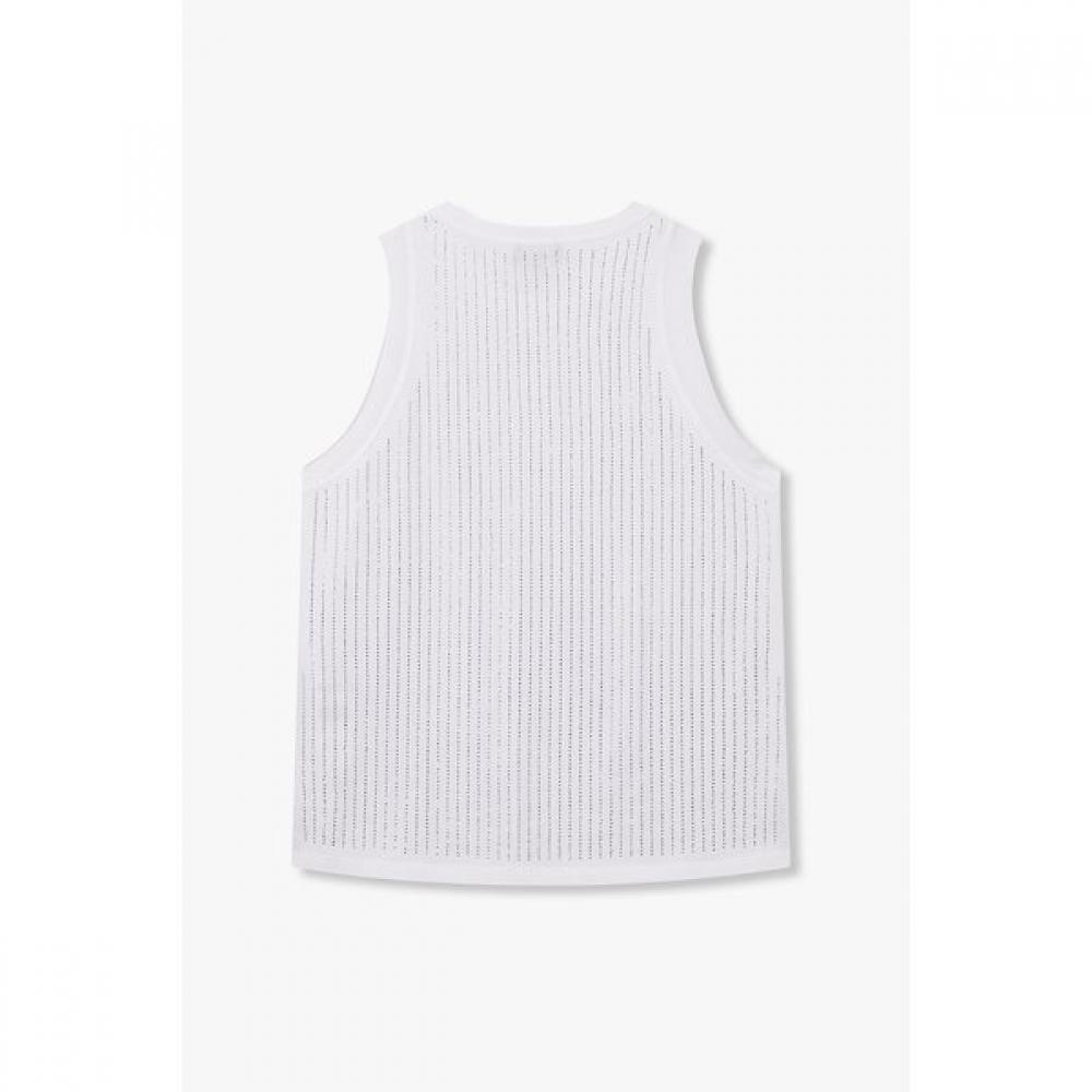 Emporio Armani Women S Hotfix Pattern SleeveleSS Top A526126518
