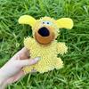 Dog Squeaky Plush Toys for Aggressive Chewers Interactive Bite Resistant Puppy Teething Toys for Small Medium Dogs