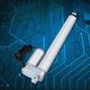 300mm Stroke High Duty 750N Straight Line Electric Linear Actuator 24V