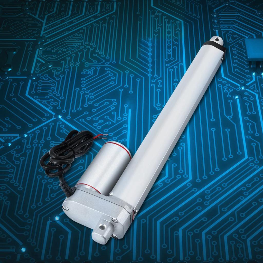 300mm Stroke High Duty 750N Straight Line Electric Linear Actuator 24V
