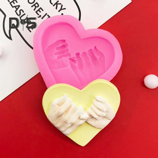 Силиконовая форма для крючка на палец любви, легко извлекаемая из формы, удобная форма крючка для пальца любви, форма для мыла ручной работы