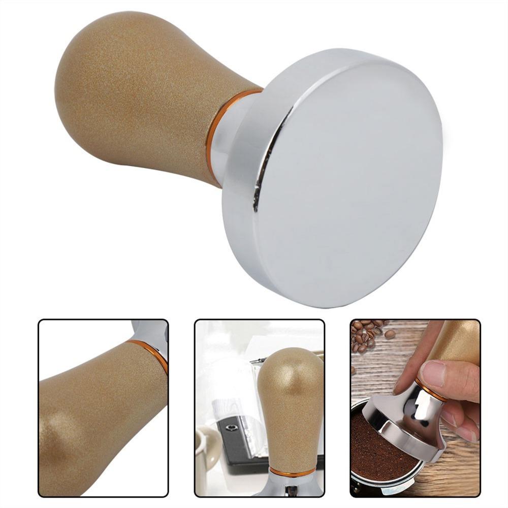 Flat Base Aluminum Coffee Tamper Aluminum Material Espresso Tamper Espresso Making