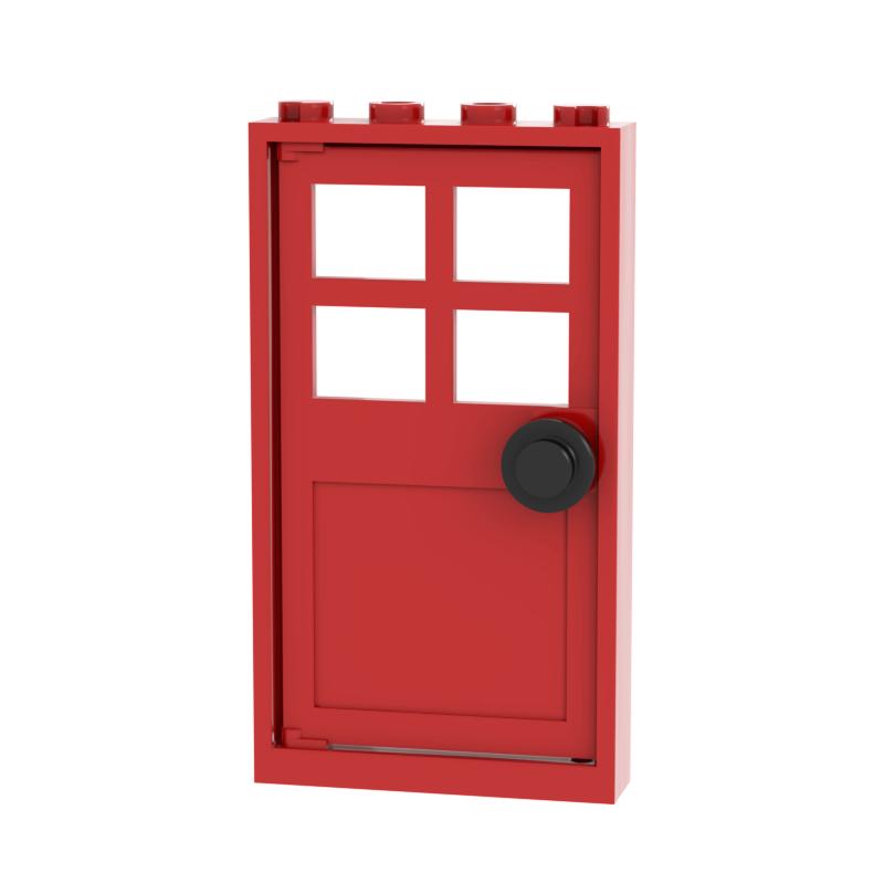 Дверные Оконные Строительные Блоки Совместимые с Крупными Брендами Детские Игрушки 60596 60623 6141 Раннее Обучение MOC Образовательные Подарки