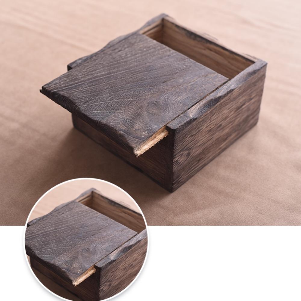 1 шт. Деревянная шкатулка для хранения ювелирных изделий, Деревянная коробка для хранения, Многофункциональная коробка для хранения