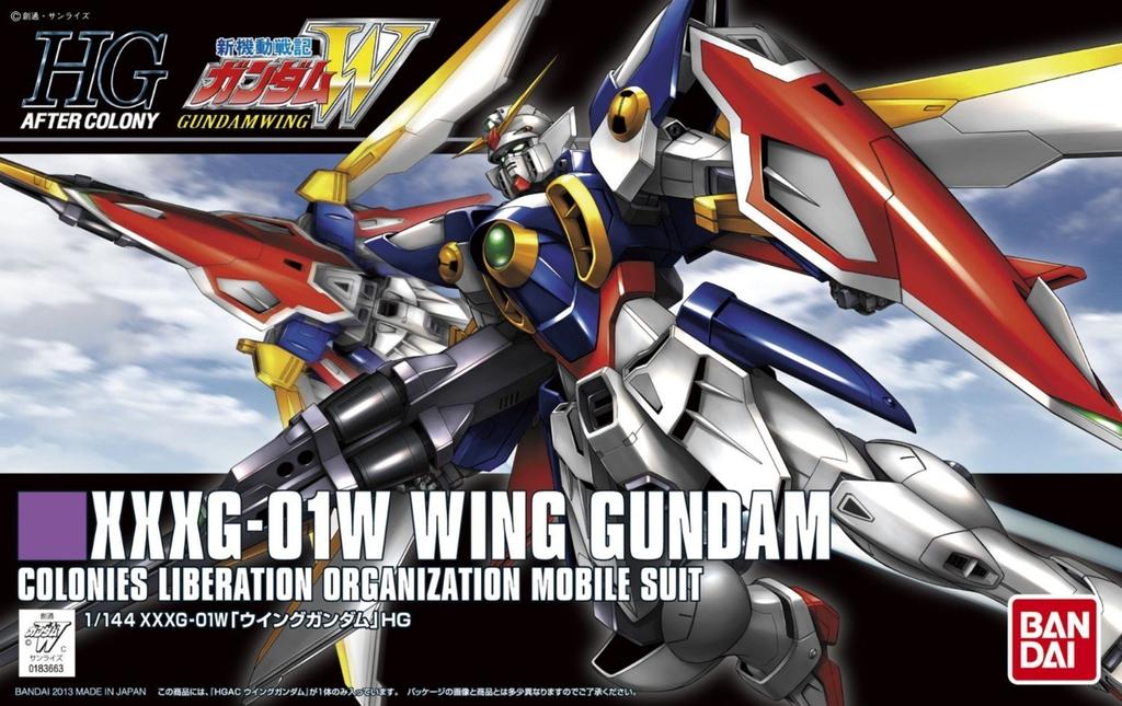 HGAC Wing Gundam Mobile Report Gundam 1/144 XXXG-01W (Новый W)