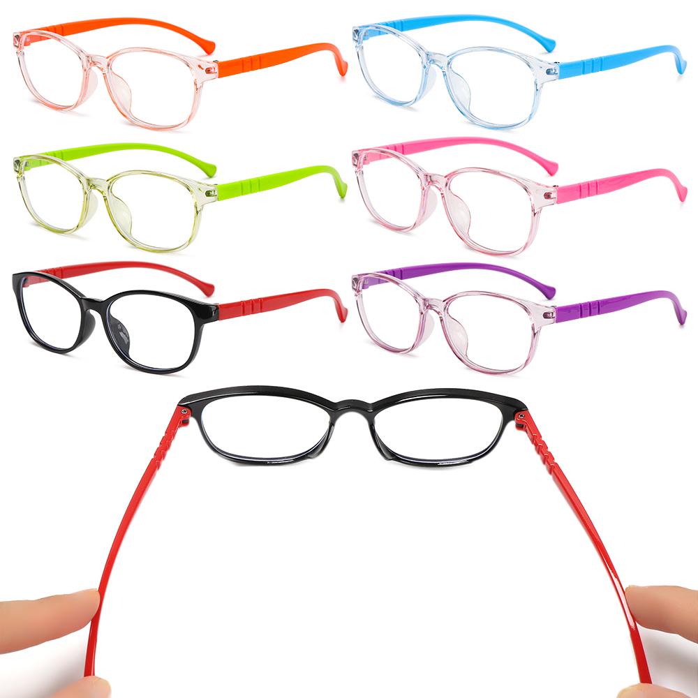 Eye Protection Online Classes Comfortable Eyeglasses Kids Glasses Anti Blue Light Ultra Light Frame